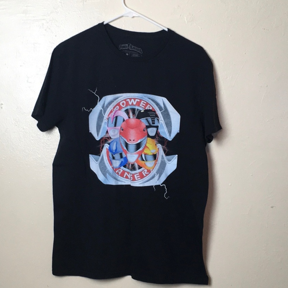 Retro power rangers tee